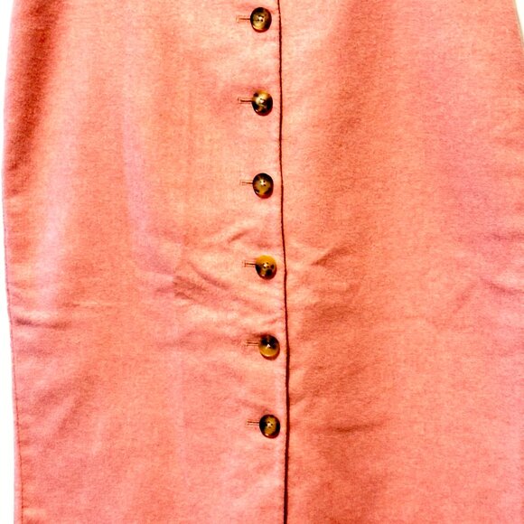 CARLISLE Collection La Vie En Rose Sz 10 Pensil Skirt Reversable - Picture 2 of 4